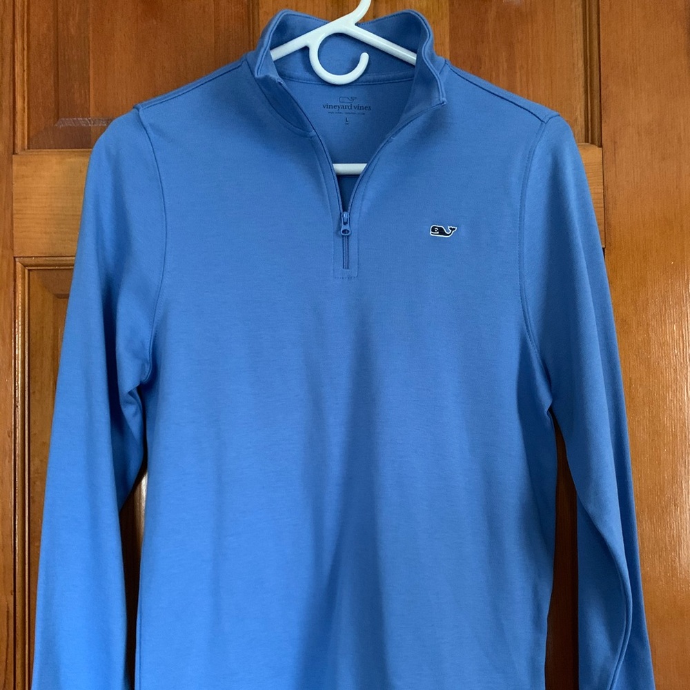 Vineyard vines quarter zip crewneck sweatshirt